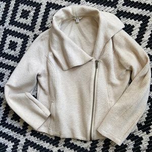 Cute asymmetrical zippered jacket